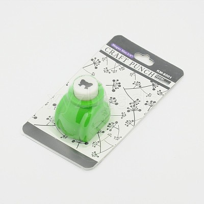 Mini Plastic Craft Punch Sets for Scrapbooking & Paper Crafts AJEW-F003-03-1