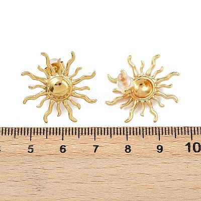 304 Stainless Steel Stud Earrings EJEW-H164-01B-G-1
