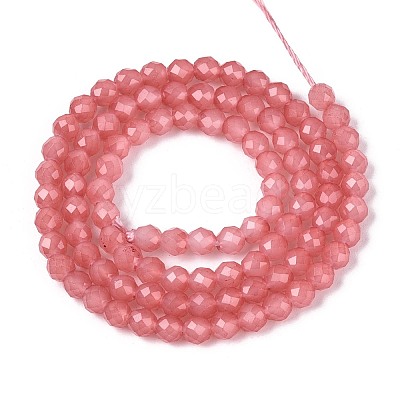 Imitation Jade Glass Beads Strands LS-GLAA-T028-4mm-11B-1