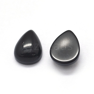 Natural Obsidian Cabochons X-G-O175-22-10-1
