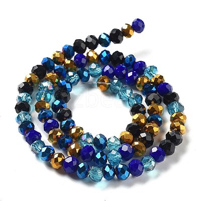 Glass Beads Strands EGLA-A034-M6mm-36-1
