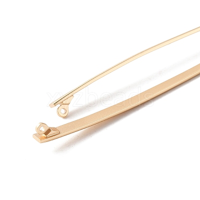 2Pcs Alloy Eyeglasses Arm FIND-WH0128-29G-1
