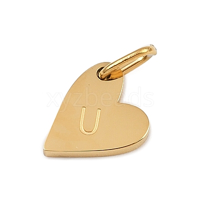304 Stainless Steel Charms STAS-L291-01G-U-1