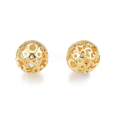 Brass Beads KK-N231-340-1