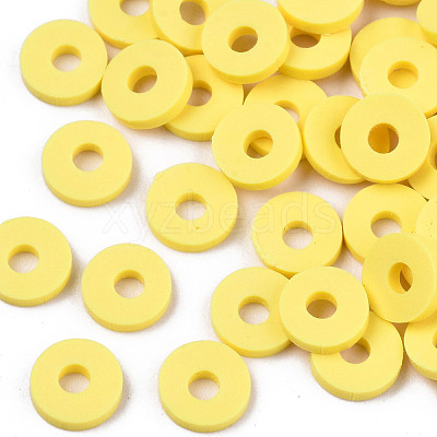 Handmade Polymer Clay Beads CLAY-Q251-8.0mm-109-1