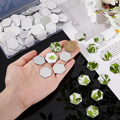 200Pcs Adhesive Acrylic Cabochons Sheets DIY-PH0022-92-1