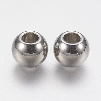Tarnish Resistant 201 Stainless Steel Beads STAS-F141-17P-1