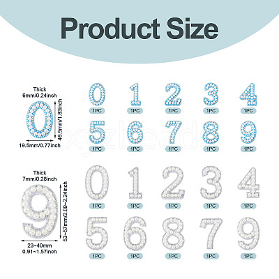 20Pcs 20 Styles Hotfix Rhinestone DIY-TA0015-52B-1