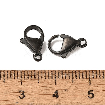 Ion Plating(IP) 304 Stainless Steel Lobster Claw Clasps STAS-AB11-B-1