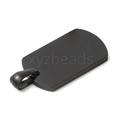 304 Stainless Steel Pendants STAS-Q244-05EB-1