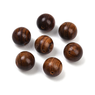 Natural Wood Beads WOOD-S666-12mm-03-1