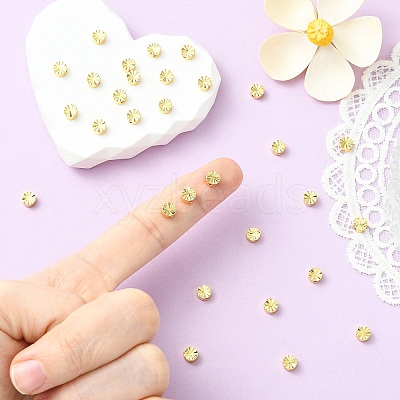 SHEGRACE Brass Beads XGRQ1H002-336G-1