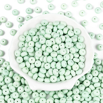Opaque Baking Paint Glass Seed Beads SEED-N008-03A-06-1