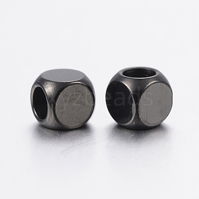 304 Stainless Steel Beads Ion Plating(IP) STAS-F136-01-3x3mm-1