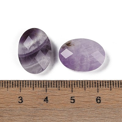 Natural Amethyst Cabochons G-O175-15J-02-1
