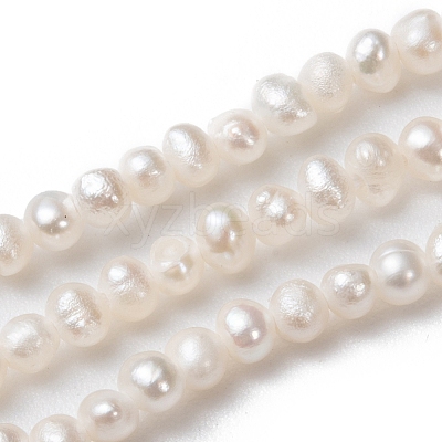 Natural Cultured Freshwater Pearl Beads Strands PEAR-G007-42-01-1