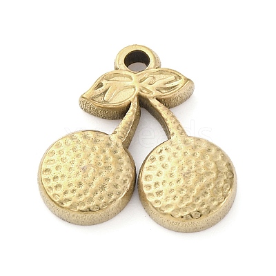 304 Stainless Steel Pendants STAS-V003-07G-1