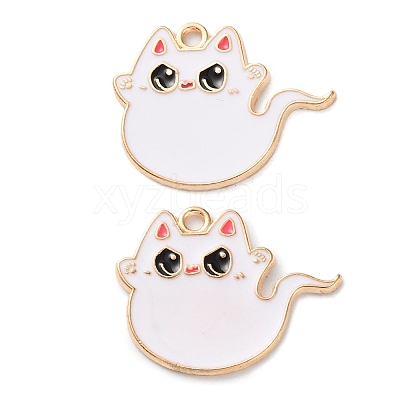 Halloween Alloy Enamel Pendants ENAM-Z022-02I-1
