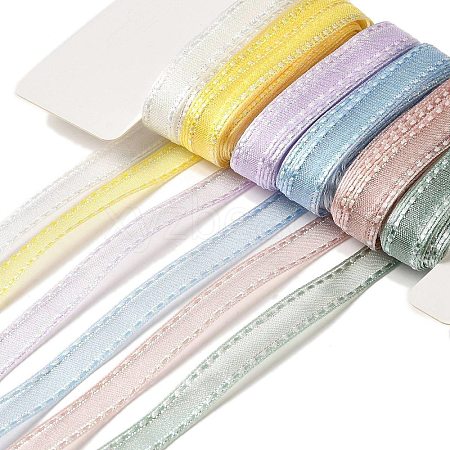 Polyester and Nylon Ribbon Sets DIY-Z029-01O-1