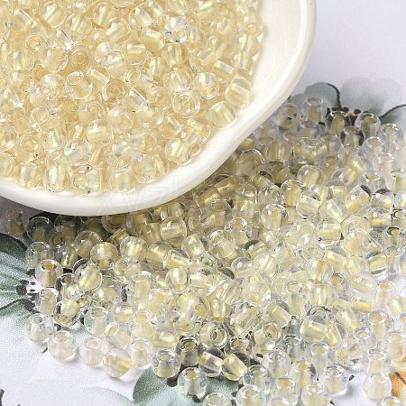 6/0 Transparent Colours Glass Seed Beads SEED-P006-01A-01-1