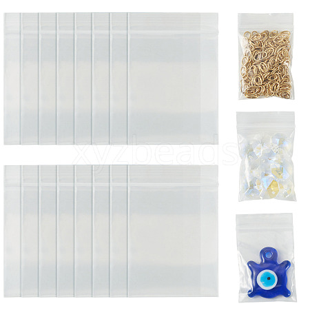 Transparent Plastic Resealable Packaging Bags OPP-TADJ0001-05E-1