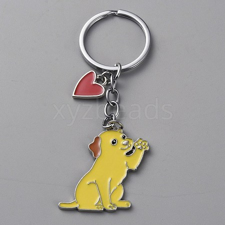 Animal Theme Alloy Keychain KEYC-SZC0007-01H-1