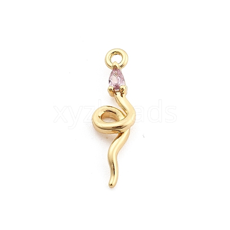 Brass Micro Pave Cubic Zirconia Pendants LS-KK-M321-01E-G04-1