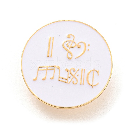 Music Theme Enamel Pins JEWB-Q035-03D-1