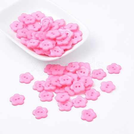 Acrylic Sewing Buttons for Costume Design X-BUTT-E074-B-01-1