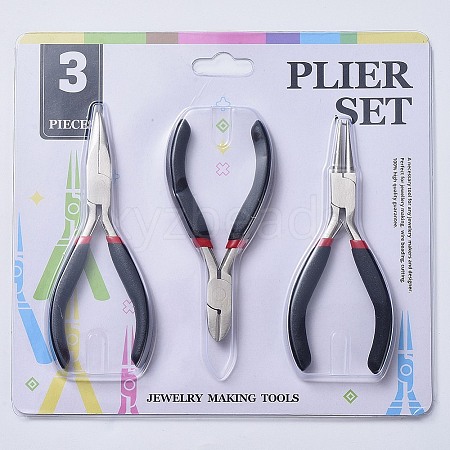 Carbon Steel Jewelry Pliers Sets PT-MSMC001-M1-1