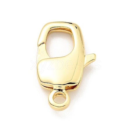 Brass Lobster Claw Clasps X-KK-G416-22G-1