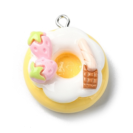 Resin Pendants RESI-I058-02A-1