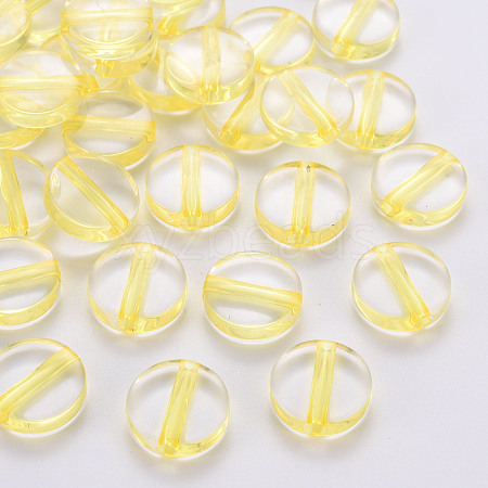 Transparent Acrylic Beads TACR-S154-09A-81-1