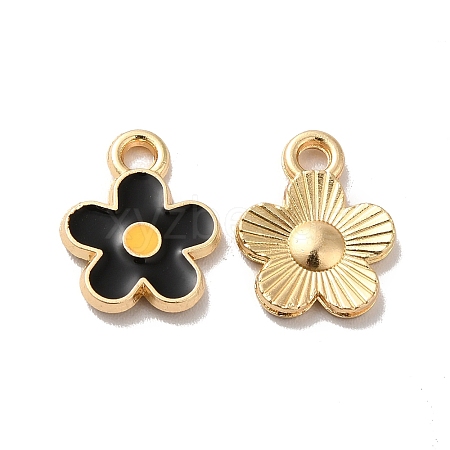 Alloy Enamel Charms ENAM-D043-02G-02-1