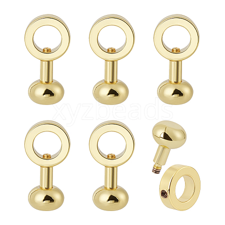 6Pcs Brass Clasps FIND-AR0006-63-1