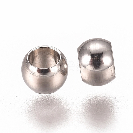 Tarnish Resistant 201 Stainless Steel Spacer Beads STAS-I137-01G-P-1