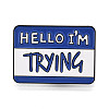 Rectangle with Word Aolly Brooch LS-X-JEWB-M024-03B-A-1