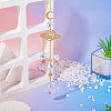 1Pc Faceted Glass Sun Catcher Pendant Decorations AJEW-TA0002-88-4