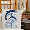 Large Plastic Reusable Drawing Painting Stencils Templates DIY-WH0202-206-7