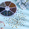 63G 7 Style Glass Bugle Beads SEED-AR0001-42-4
