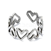 304 Stainless Steel Cuff Rings RJEW-M019-43P-2