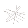 304 Stainless Steel Flat Head Pins STAS-Z089-03P-15-2