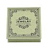 Floral Printed Paper Jewelry Display Magnetic Cases CON-K015-03C-02-1