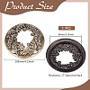 Tibetan Style Alloy Alloy Candle Toppers DIY-WH0622-740AB-2