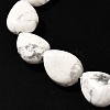 Natural Howlite Beads Strands G-I377-A13-4