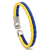 Imitation Leather Multi-strand Bracelets for Women Men WG7AE3D-26-1