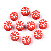 Handmade Polymer Clay Beads CLAY-T019-15D-3