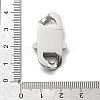 304 Stainless Steel Bayonet Clasps STAS-B082-01D-P-3