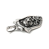 304 Stainless Steel Manual Polishing Big Pendants STAS-G274-14AS-3