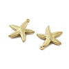 304 Stainless Steel Pendants STAS-D302-23G-G-2